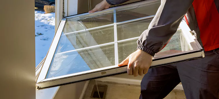 Porch Window Replacement in Saint-etienne-des-Gres, QC
