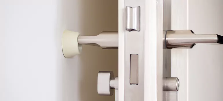 Half Moon Door Stop Installation in Pointe-du-Lac, QC