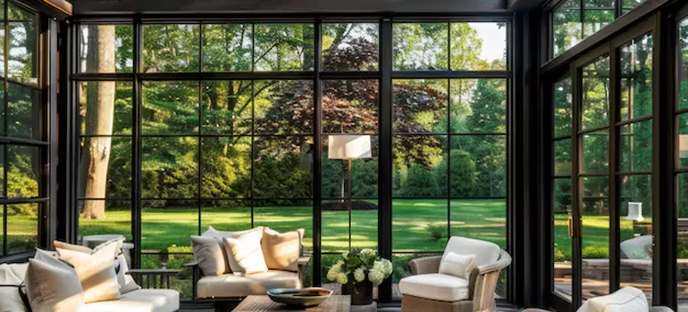 Flexible Vinyl Sunroom Windows in Saint-etienne-des-Gres, Quebec