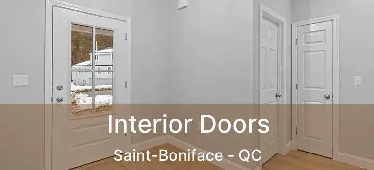  Interior Doors Saint-Boniface - QC