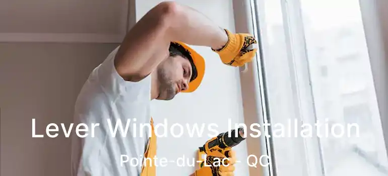  Lever Windows Installation Pointe-du-Lac - QC