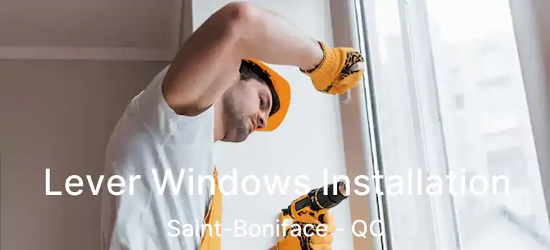  Lever Windows Installation Saint-Boniface - QC