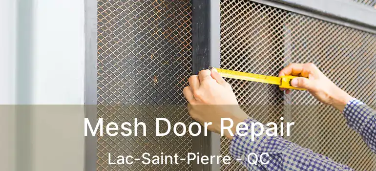 Mesh Door Repair Lac-Saint-Pierre - QC