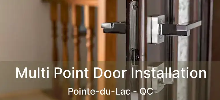  Multi Point Door Installation Pointe-du-Lac - QC
