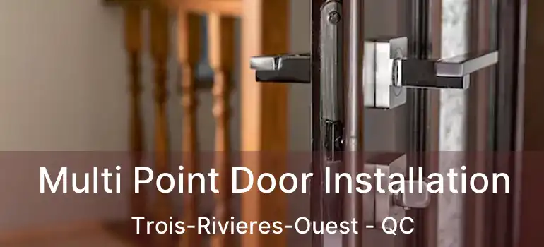  Multi Point Door Installation Trois-Rivieres-Ouest - QC