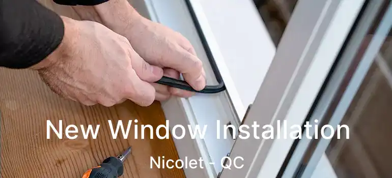  New Window Installation Nicolet - QC