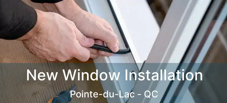  New Window Installation Pointe-du-Lac - QC
