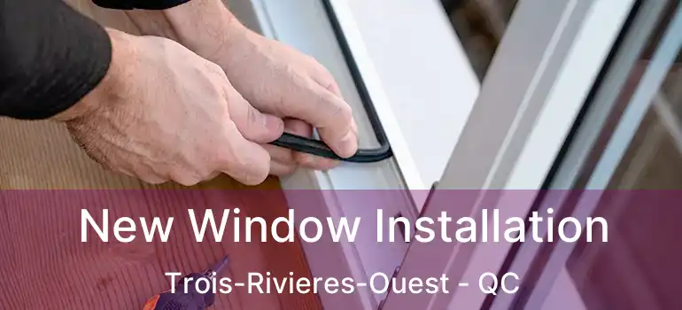  New Window Installation Trois-Rivieres-Ouest - QC