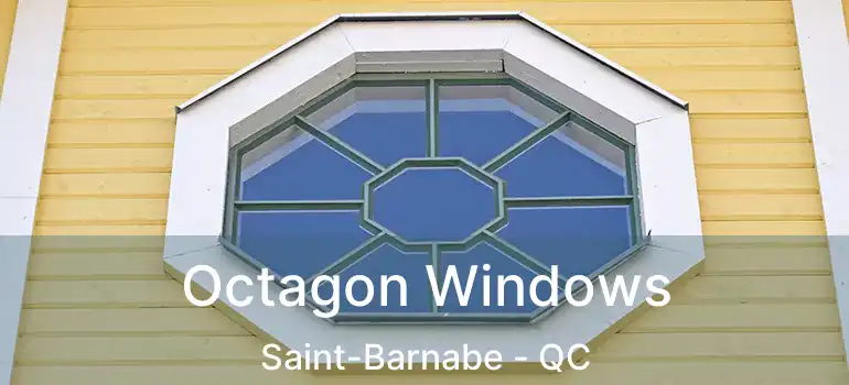  Octagon Windows Saint-Barnabe - QC