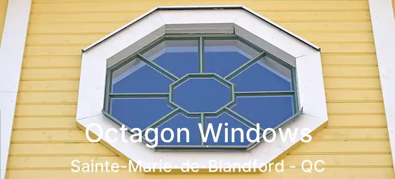  Octagon Windows Sainte-Marie-de-Blandford - QC