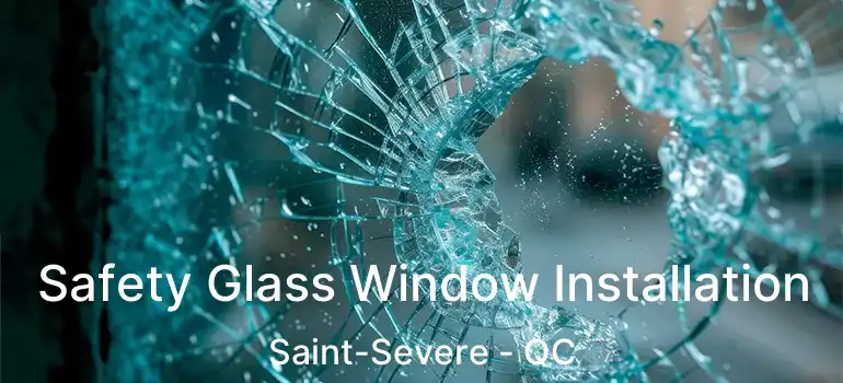  Safety Glass Window Installation Saint-Severe - QC