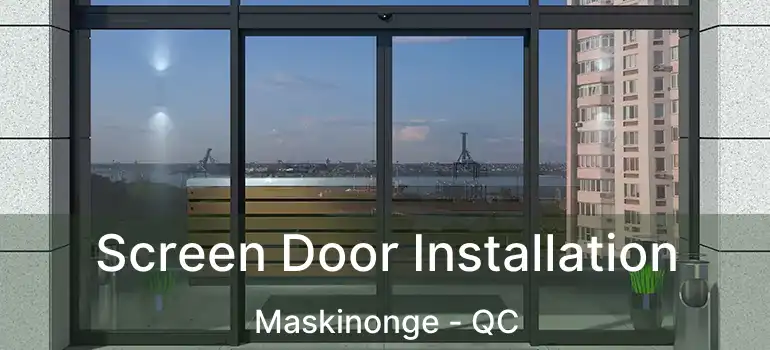  Screen Door Installation Maskinonge - QC