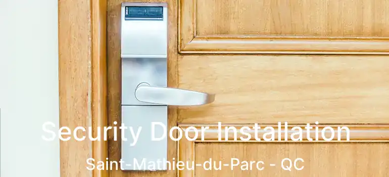  Security Door Installation Saint-Mathieu-du-Parc - QC
