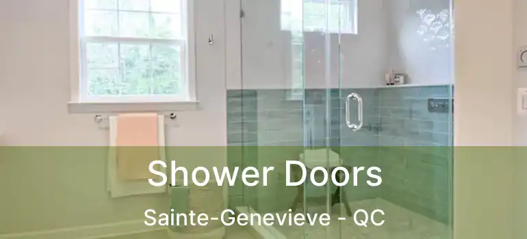  Shower Doors Sainte-Genevieve - QC