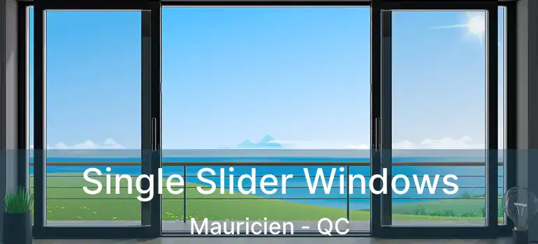  Single Slider Windows Mauricien - QC