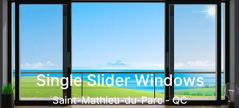  Single Slider Windows Saint-Mathieu-du-Parc - QC