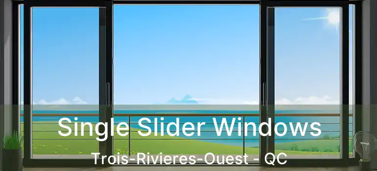  Single Slider Windows Trois-Rivieres-Ouest - QC