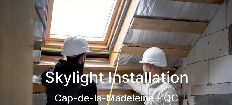  Skylight Installation Cap-de-la-Madeleine - QC