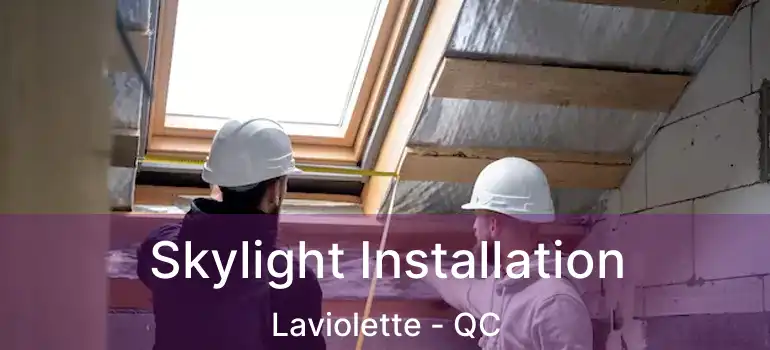  Skylight Installation Laviolette - QC