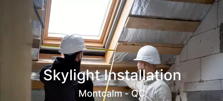  Skylight Installation Montcalm - QC