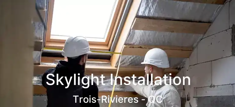  Skylight Installation Trois-Rivieres - QC