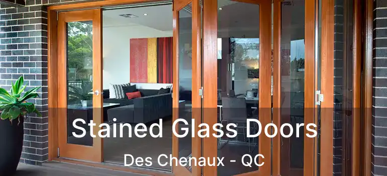  Stained Glass Doors Des Chenaux - QC