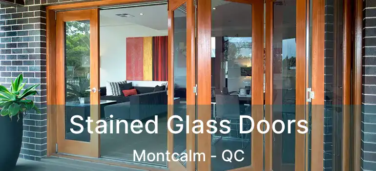  Stained Glass Doors Montcalm - QC