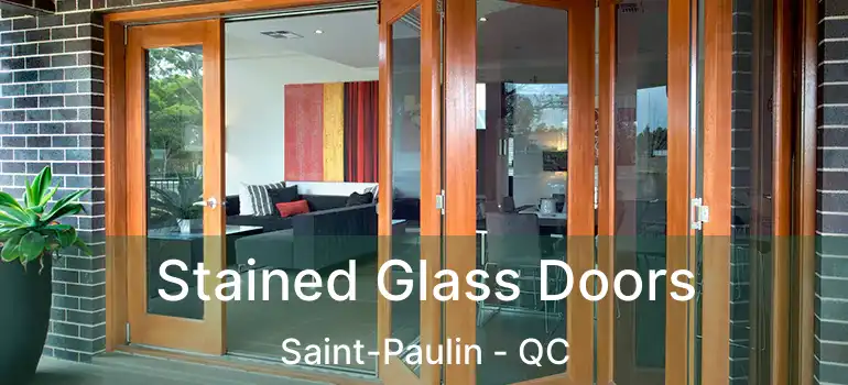  Stained Glass Doors Saint-Paulin - QC