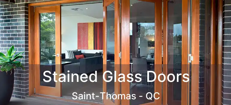  Stained Glass Doors Saint-Thomas - QC