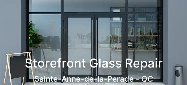  Storefront Glass Repair Sainte-Anne-de-la-Perade - QC