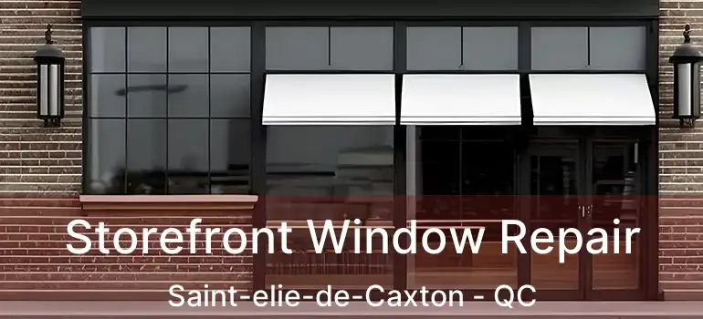  Storefront Window Repair Saint-elie-de-Caxton - QC