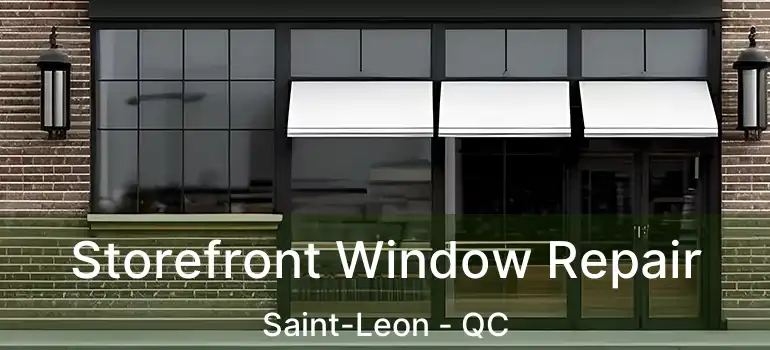  Storefront Window Repair Saint-Leon - QC