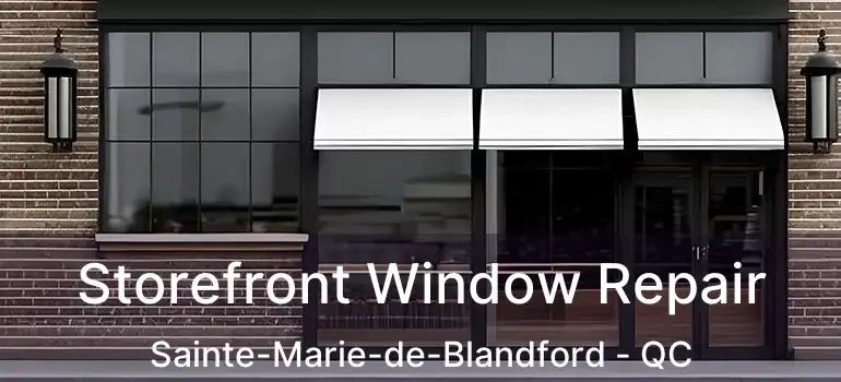 Storefront Window Repair Sainte-Marie-de-Blandford - QC