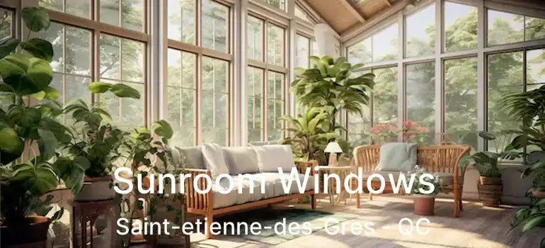 Sunroom Windows Saint-etienne-des-Gres - QC