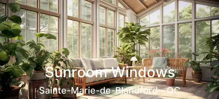  Sunroom Windows Sainte-Marie-de-Blandford - QC