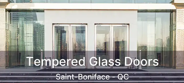  Tempered Glass Doors Saint-Boniface - QC