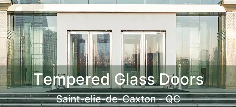  Tempered Glass Doors Saint-elie-de-Caxton - QC