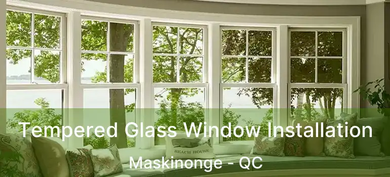  Tempered Glass Window Installation Maskinonge - QC