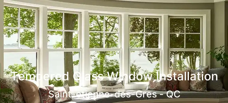  Tempered Glass Window Installation Saint-etienne-des-Gres - QC