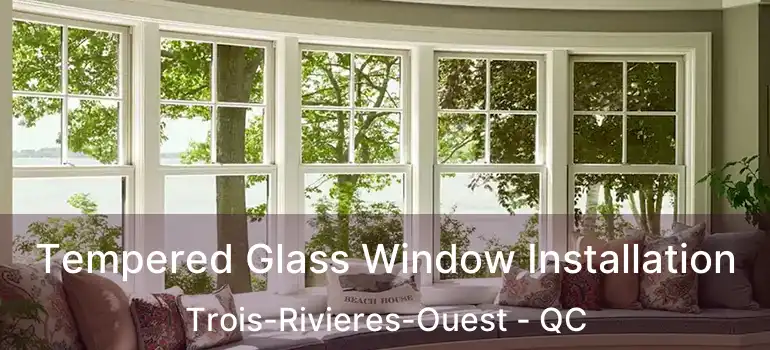  Tempered Glass Window Installation Trois-Rivieres-Ouest - QC