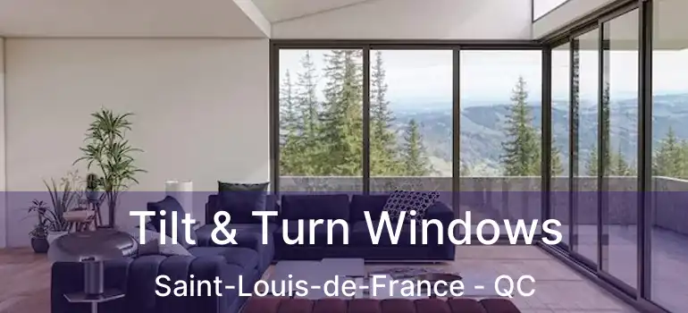  Tilt & Turn Windows Saint-Louis-de-France - QC
