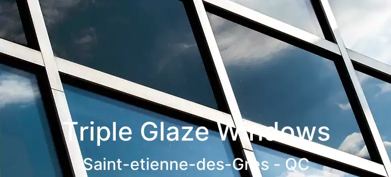  Triple Glaze Windows Saint-etienne-des-Gres - QC