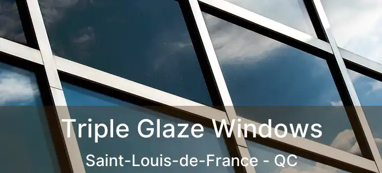  Triple Glaze Windows Saint-Louis-de-France - QC