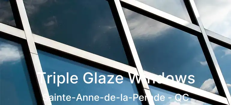  Triple Glaze Windows Sainte-Anne-de-la-Perade - QC