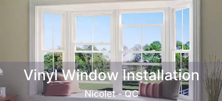  Vinyl Window Installation Nicolet - QC