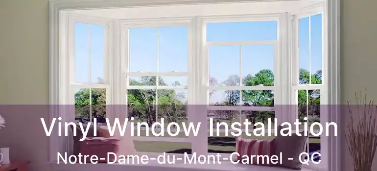  Vinyl Window Installation Notre-Dame-du-Mont-Carmel - QC