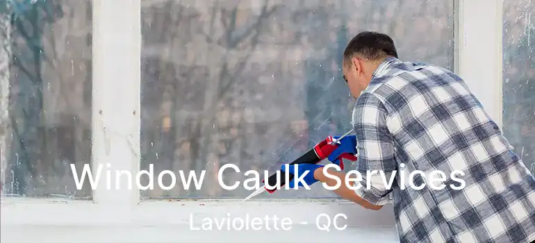  Window Caulk Services Laviolette - QC