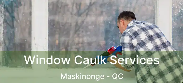  Window Caulk Services Maskinonge - QC