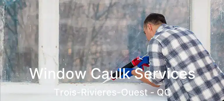  Window Caulk Services Trois-Rivieres-Ouest - QC