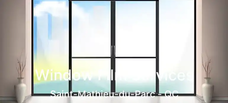  Window Film Services Saint-Mathieu-du-Parc - QC